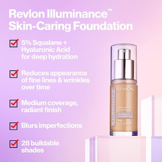 Foto 2 | Base de Maquillaje Líquida Revlon Illuminance 301 Cool Beige - Venta Internacional