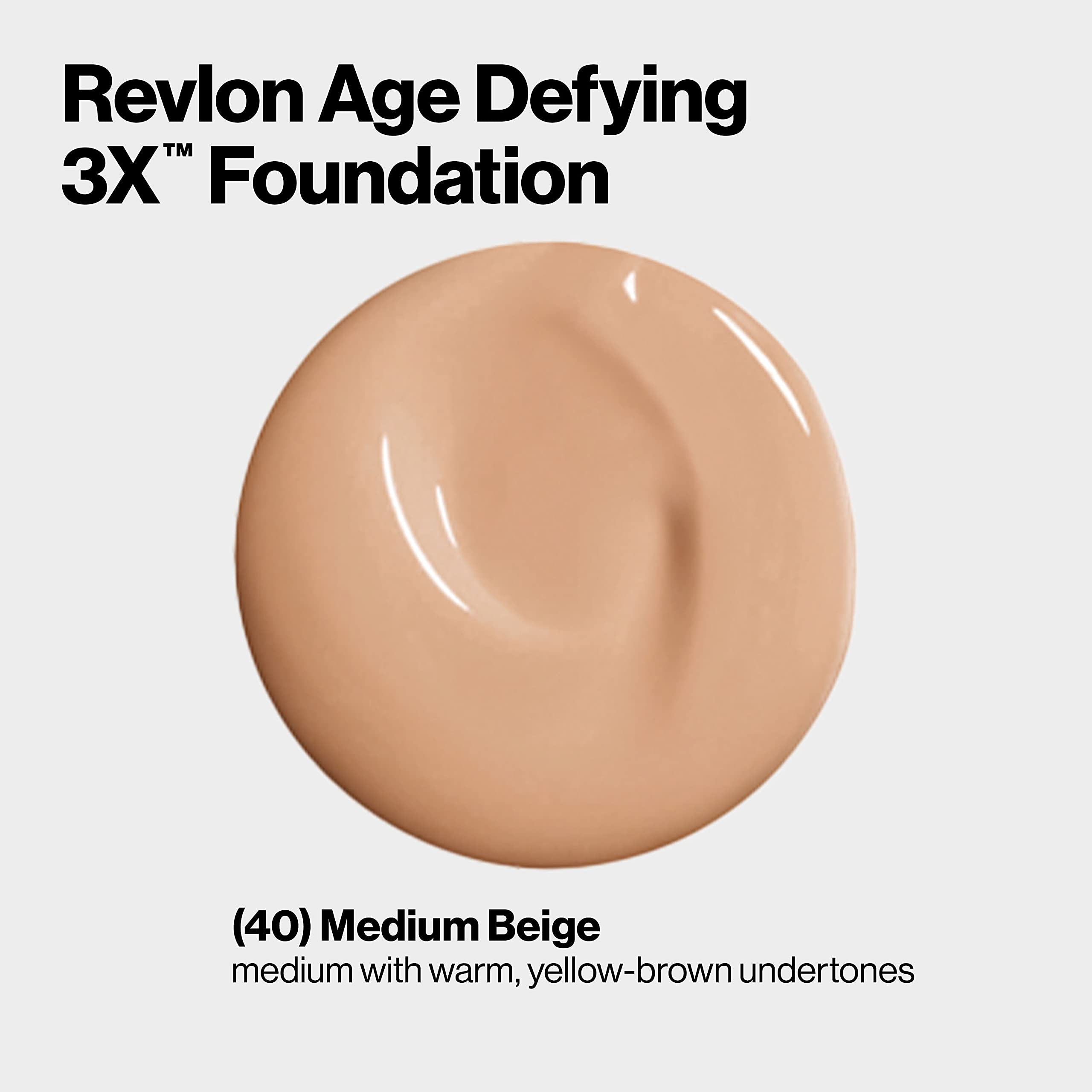 Foto 3 | Base Líquida Revlon Antienvejecimiento 3 Veces para Maquillaje Facial 30 ml - Venta Internacional