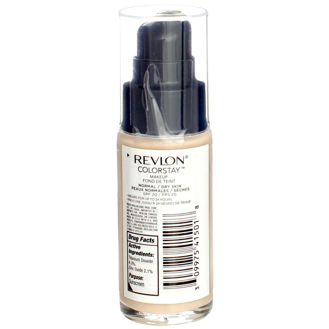 Foto 5 pulgar | Maquillaje Revlon ColorStay Marfil 110 para Piel Normal a Seca Paquete de 2 - Venta Internacional