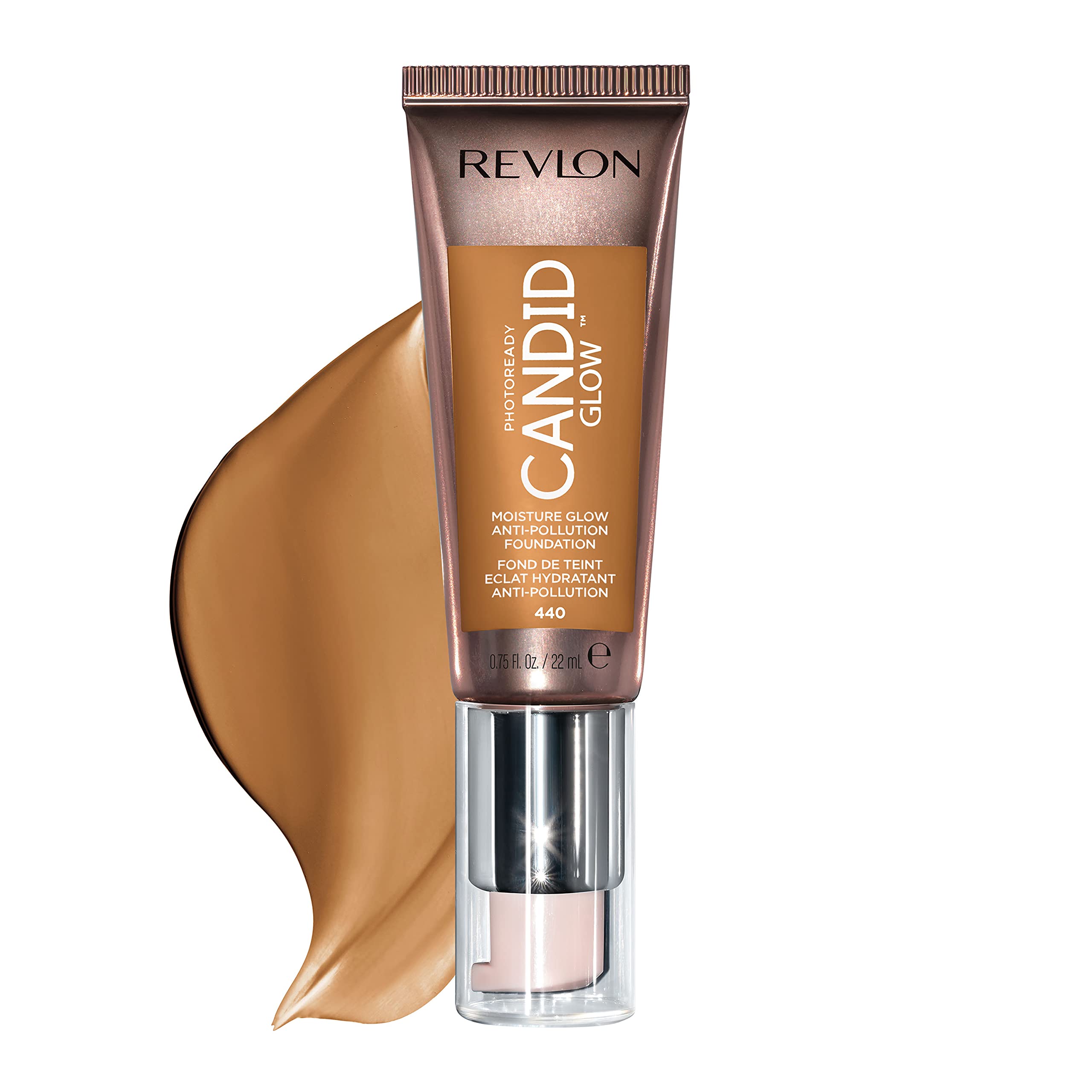 Foto 2 pulgar | Base de Maquillaje Revlon Photoready Candid Glow Caramel 22 ml - Venta Internacional