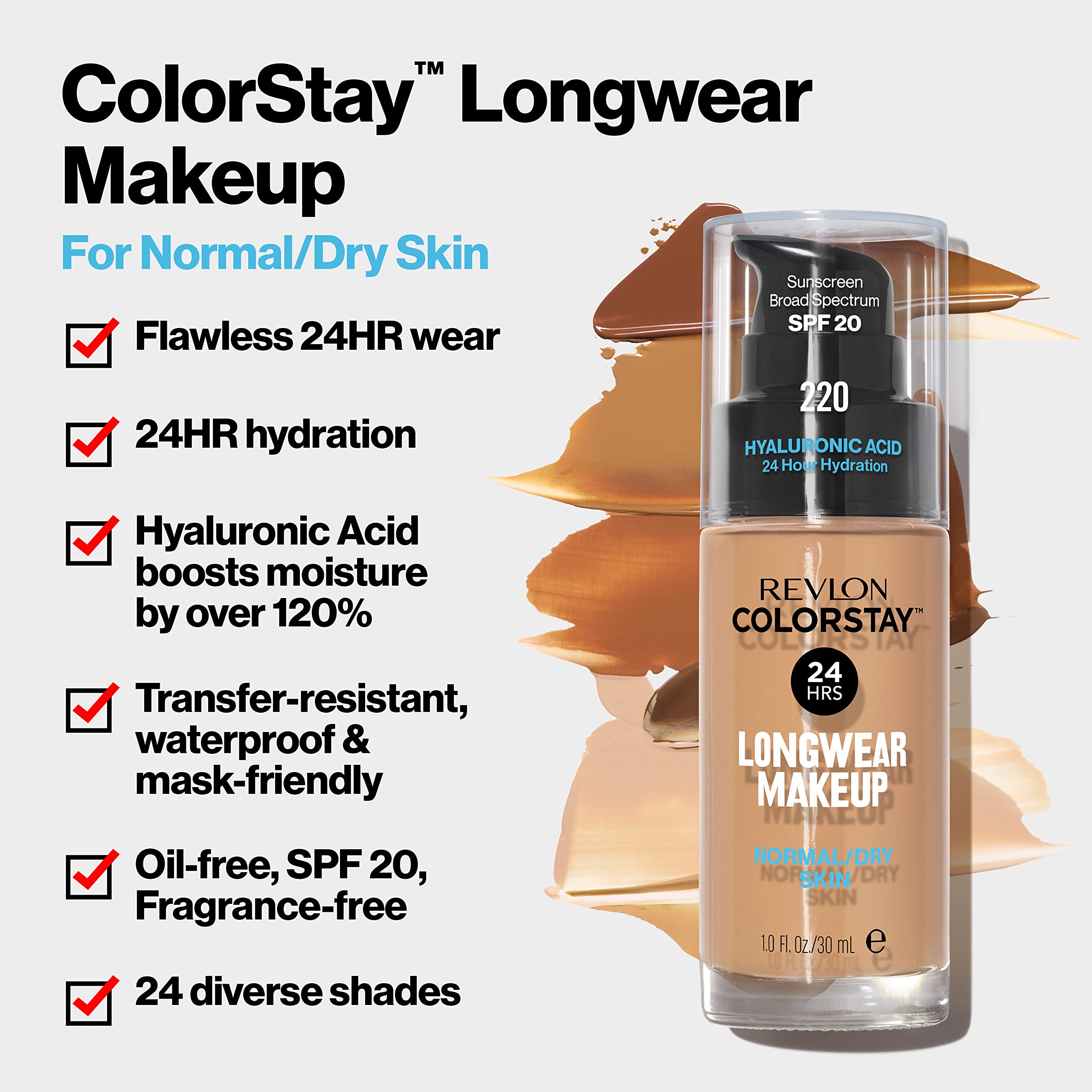 Foto 5 pulgar | Base De Maquillaje Líquida Revlon Colorstay 455 Miel Beige 30 Ml - Venta Internacional.