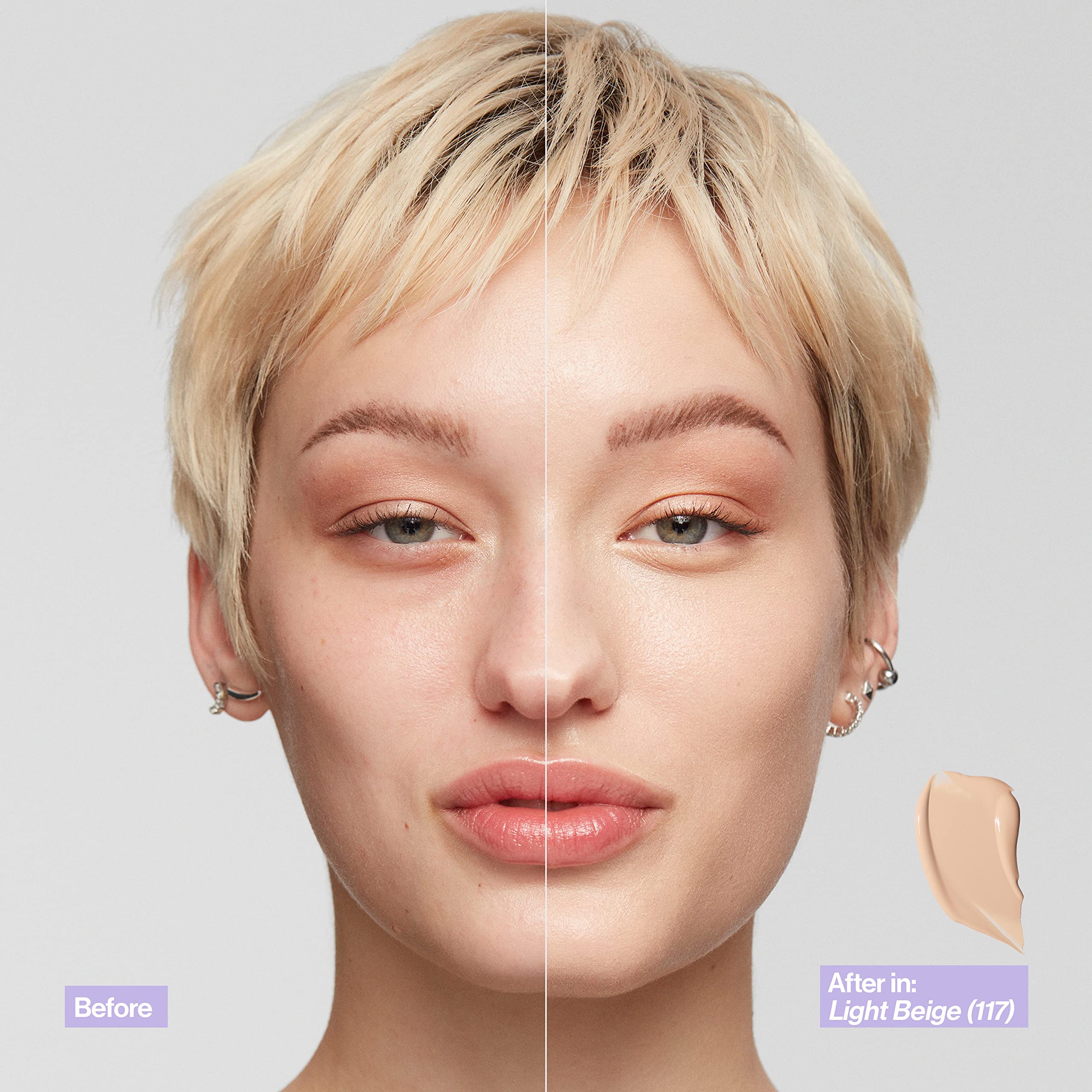 Foto 4 pulgar | Base de Maquillaje Líquida Revlon Illuminance 117 Beige Claro - Venta Internacional