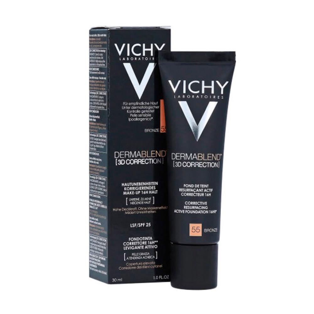 Foto 3 pulgar | Base Vichy Dermablend #55 30 ml