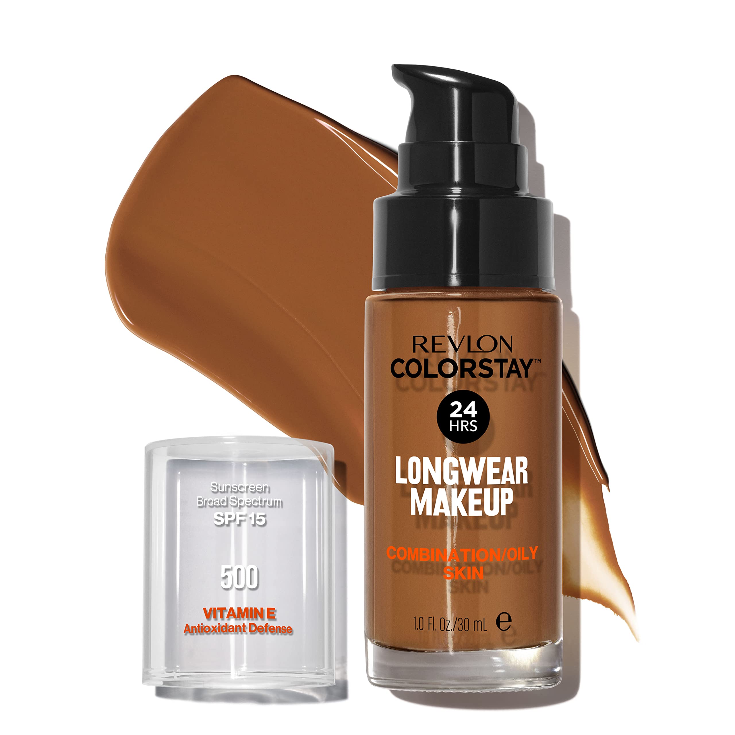 Foto 2 pulgar | Base de Maquillaje Líquida Revlon Colorstay Walnut 500 30 ml Spf15 - Venta Internacional