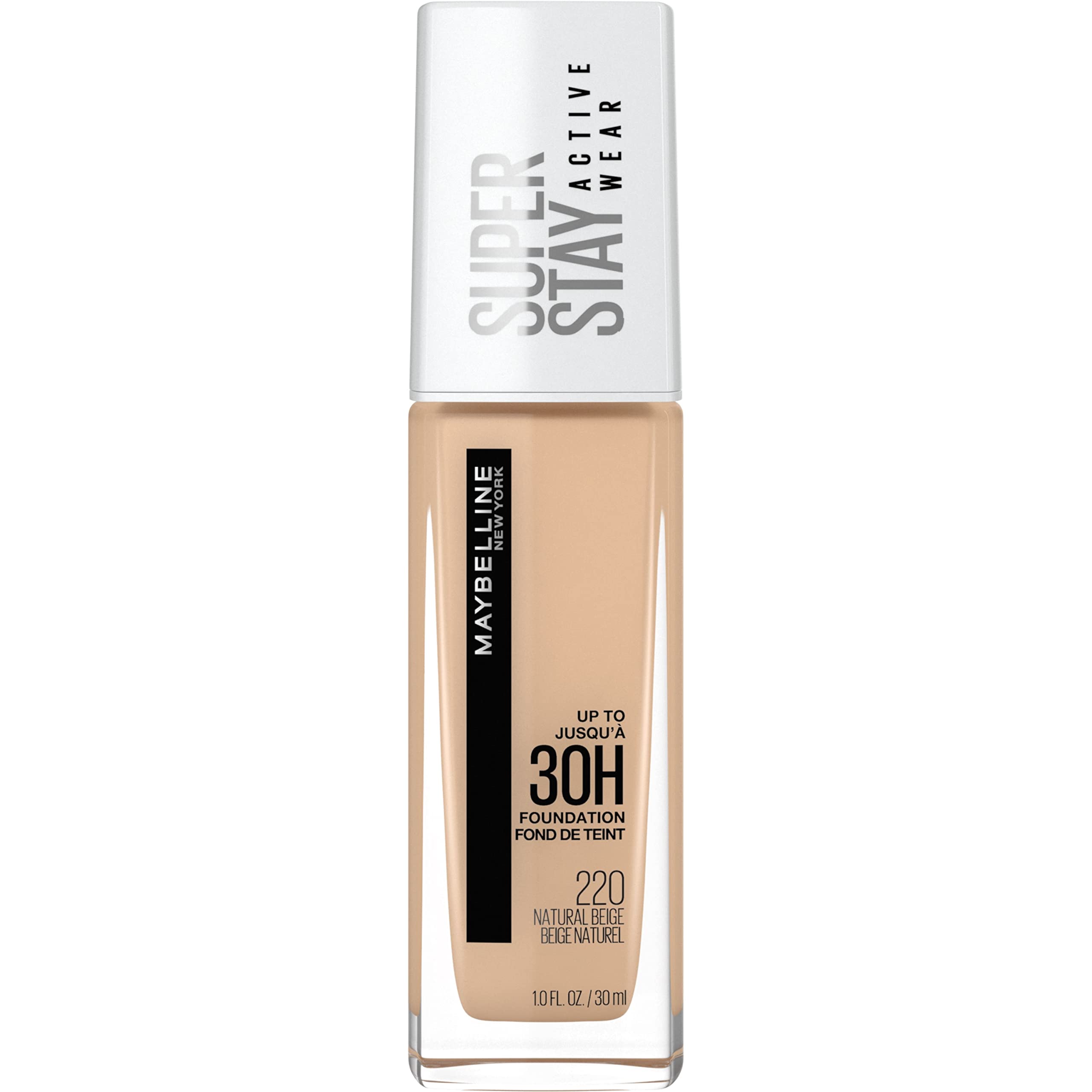 Base Líquida Maybelline Super Stay De Cobertura Total Durante 30 Horas - Venta Internacional.