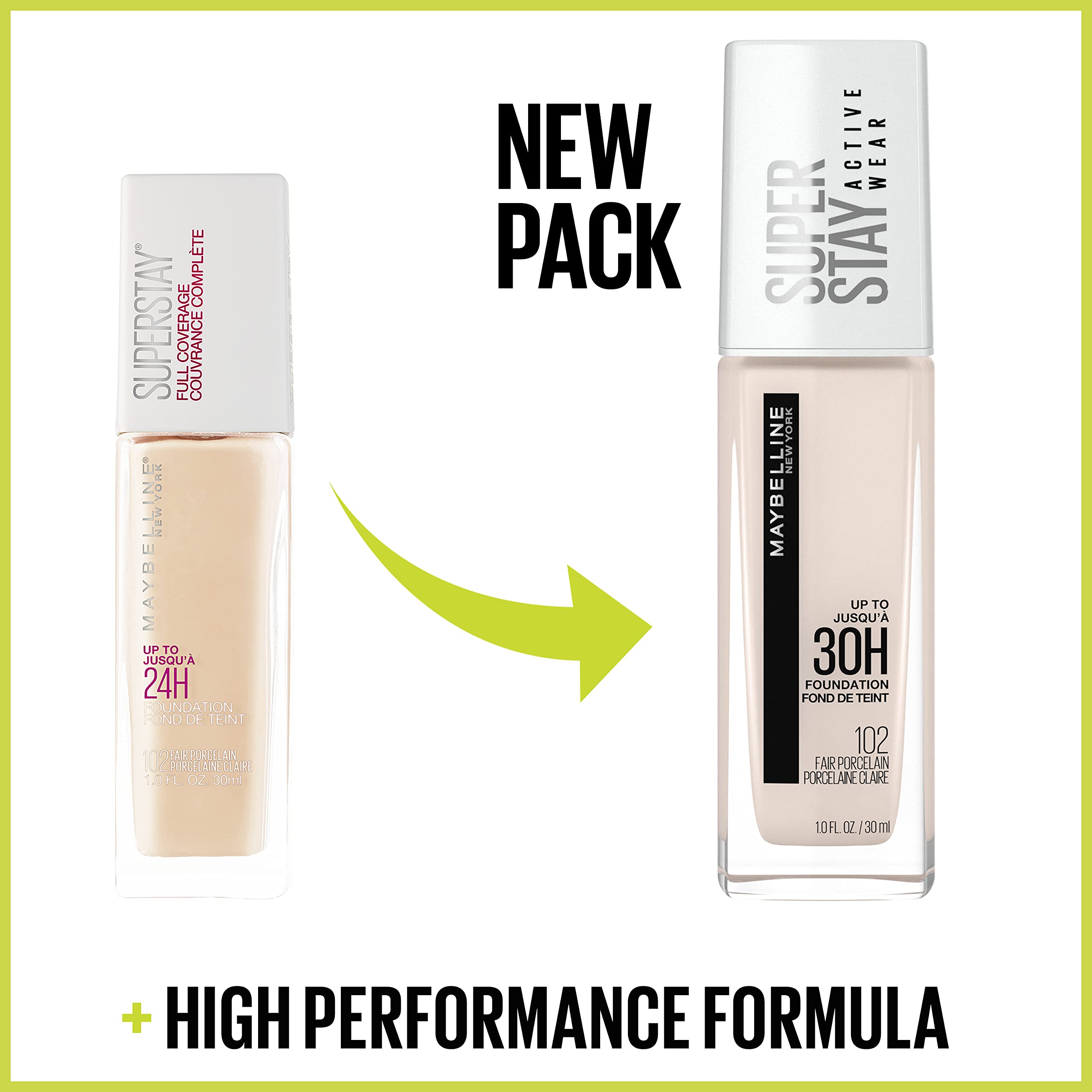 Foto 6 | Base Líquida Maybelline Super Stay De Cobertura Total Durante 30 Horas - Venta Internacional.