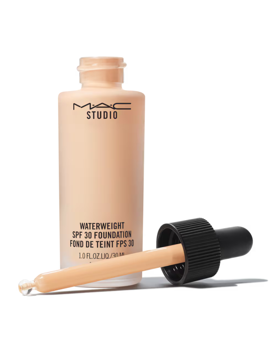 Foto 2 pulgar | Base De Maquillaje Mac Studio Waterweight Spf 30 Foundation Nc25