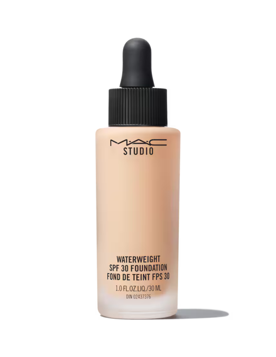 Foto 3 pulgar | Base De Maquillaje Mac Studio Waterweight Spf 30 Foundation Nc25