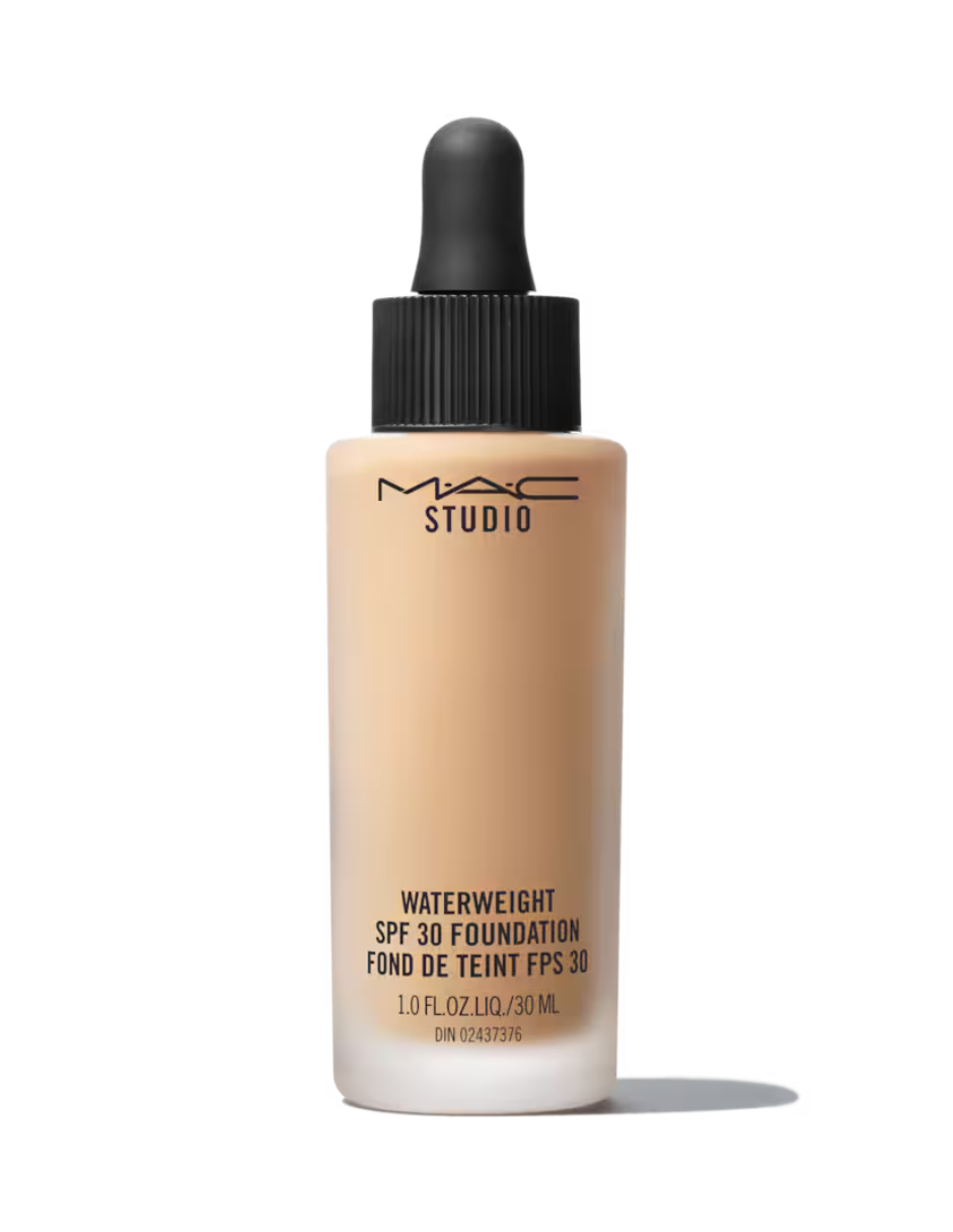 Foto 3 pulgar | Base De Maquillaje Mac Studio Waterweight Spf 30 Foundation Nc30