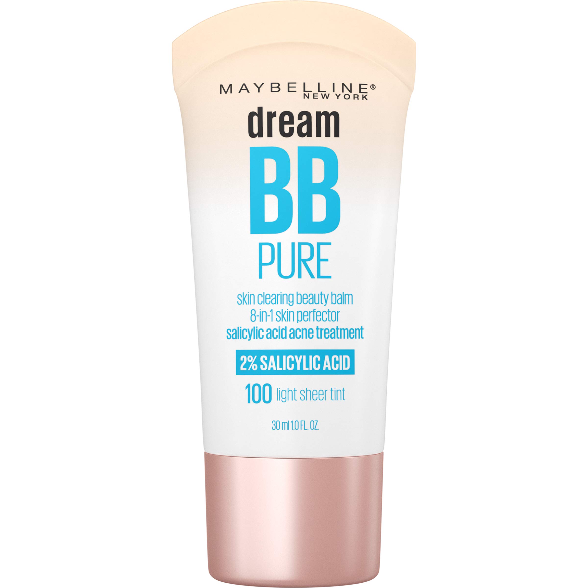 Crema BB Cream Maybelline Dream Pure Skin Clearing 8 en 1 Light - Venta Internacional