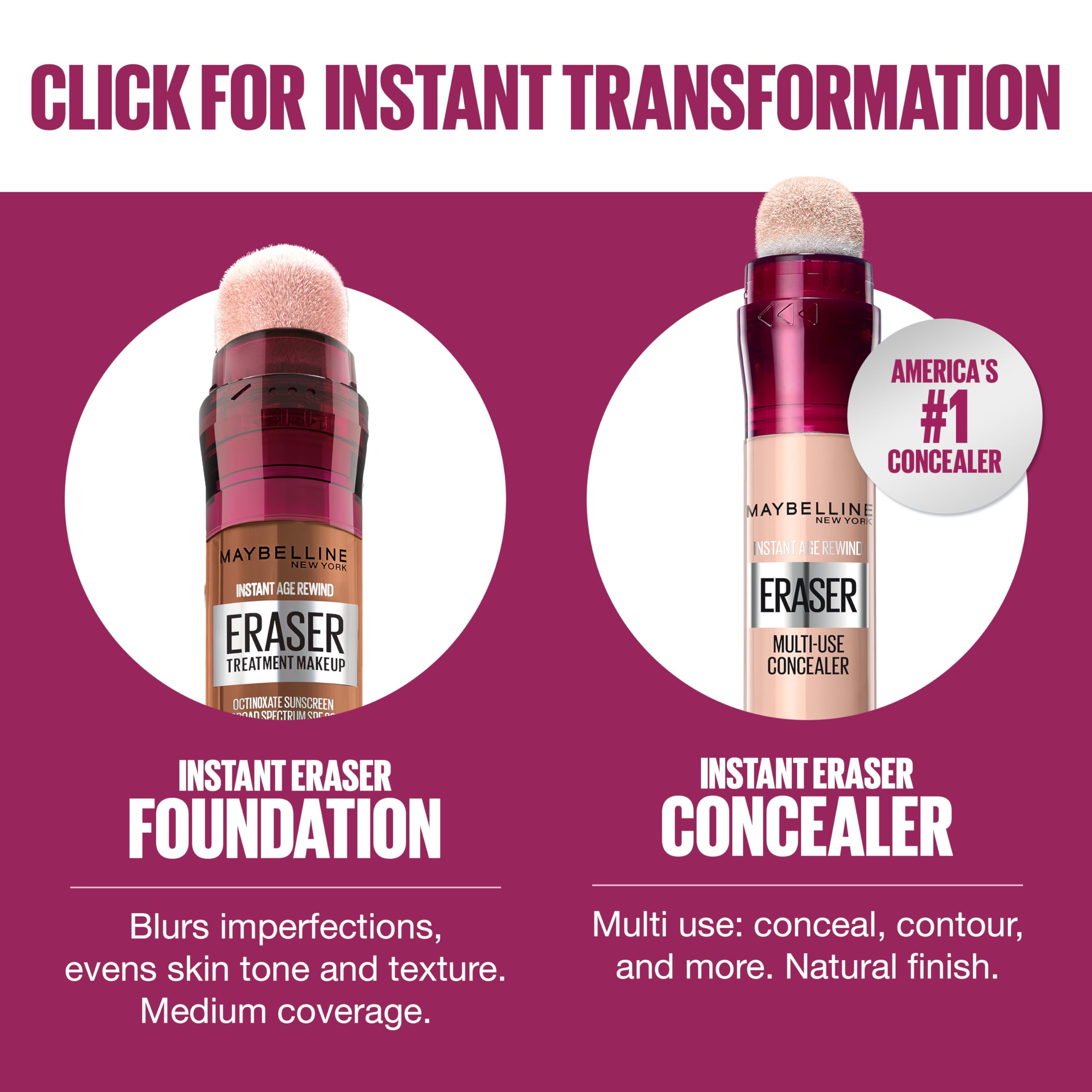Foto 8 pulgar | Maquillaje Maybelline Instant Age Rewind Eraser Creamy Natural - Venta Internacional