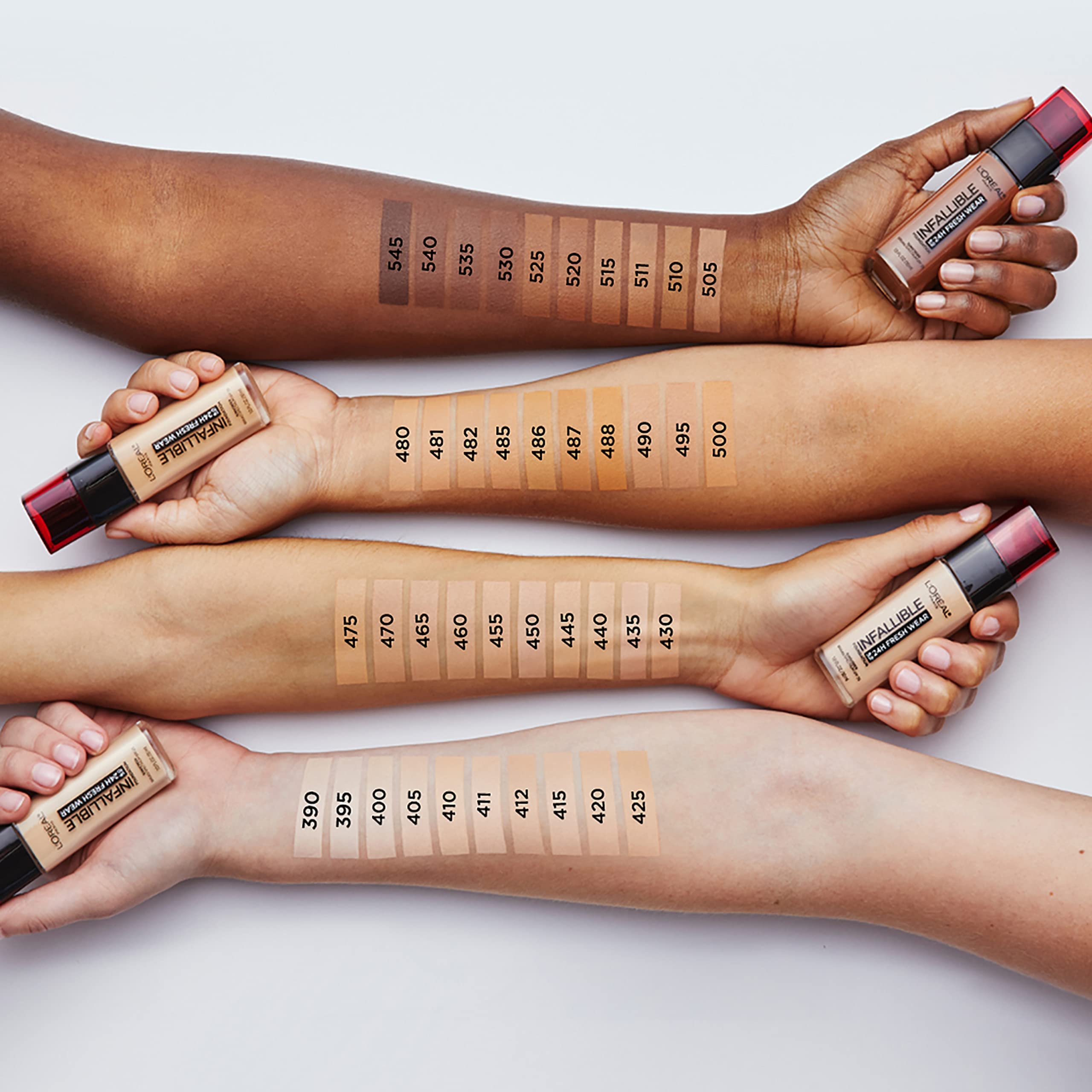 Foto 8 pulgar | Base L'Oreal Paris Infallible Hasta 24 Horas con Vainilla Rosa 30 ml - Venta Internacional