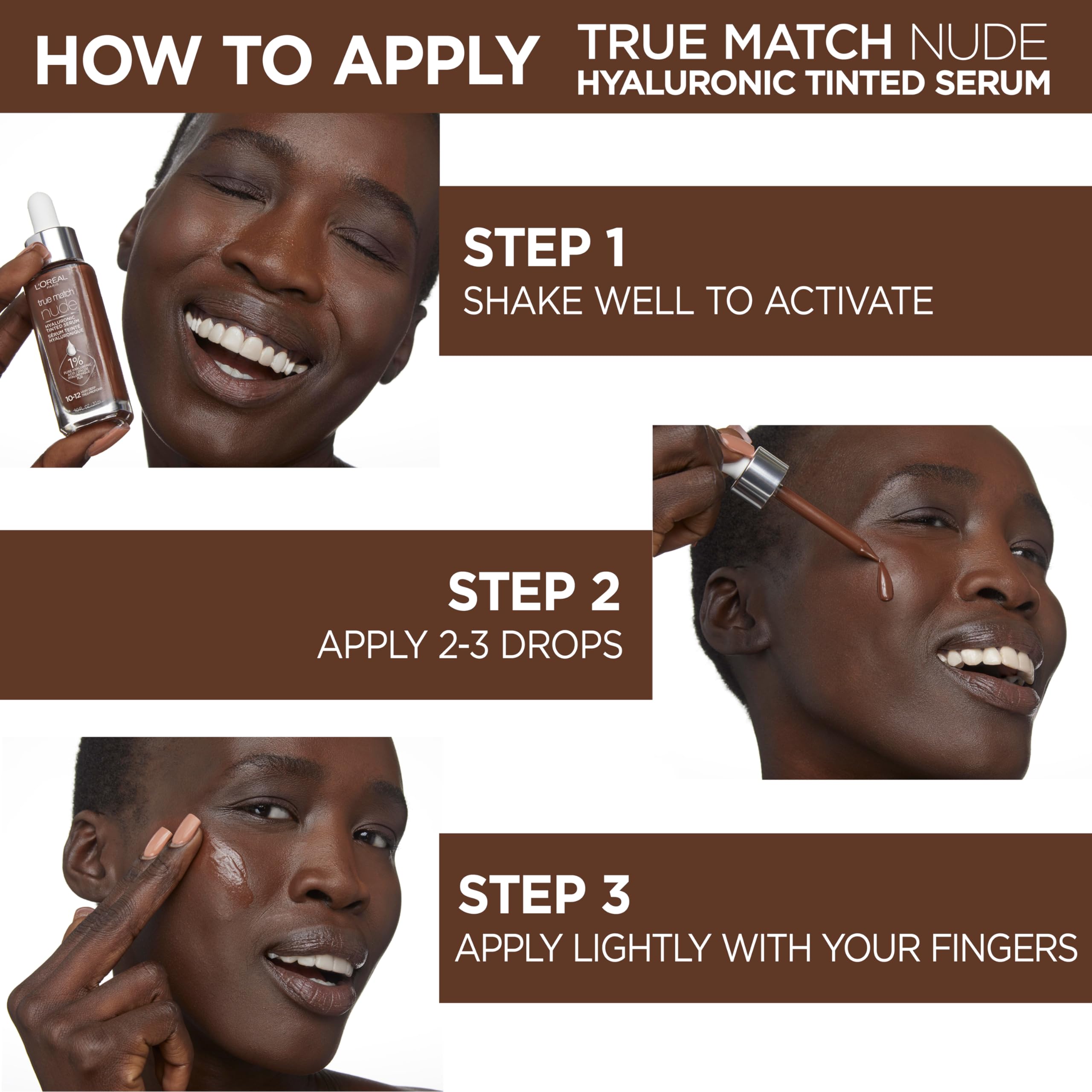 Foto 7 pulgar | Base de Maquillaje Tintada L'Oreal Paris True Match Nude - Venta Internacional