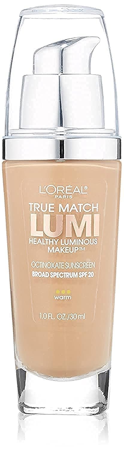 Maquillaje L'oreal Paris True Match Lumi Healthy W6 Sun Beige - Venta Internacional.