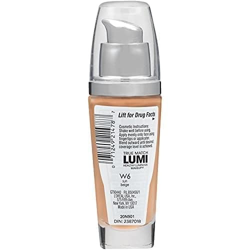 Foto 4 pulgar | Maquillaje L'oreal Paris True Match Lumi Healthy W6 Sun Beige - Venta Internacional.
