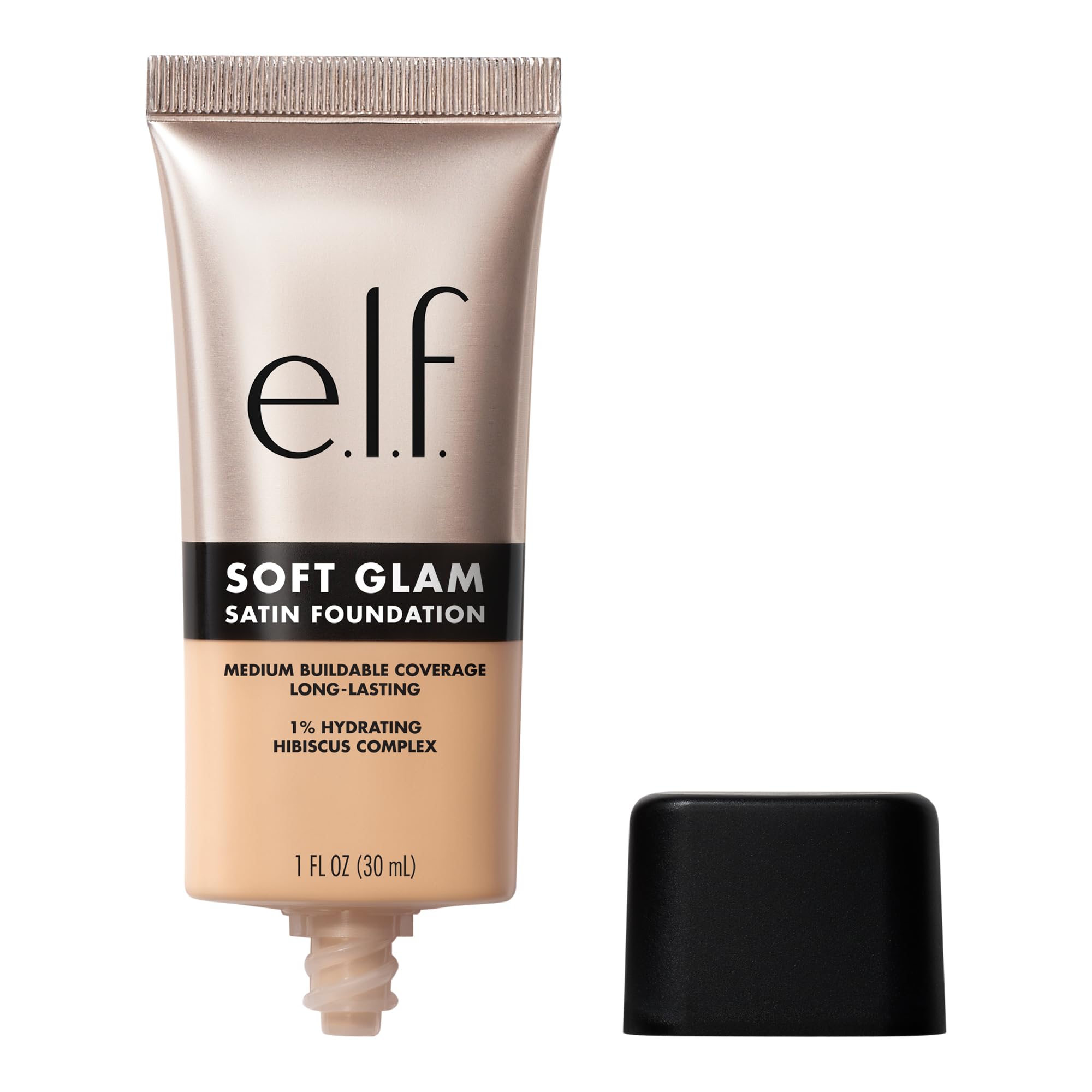 Base de Maquillaje E.l.f. Soft Glam Cobertura Media 21 Neutro Claro - Venta Internacional