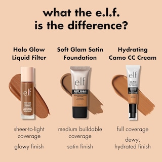 Foto 5 | Base de Maquillaje E.l.f. Soft Glam Cobertura Media 21 Neutro Claro - Venta Internacional