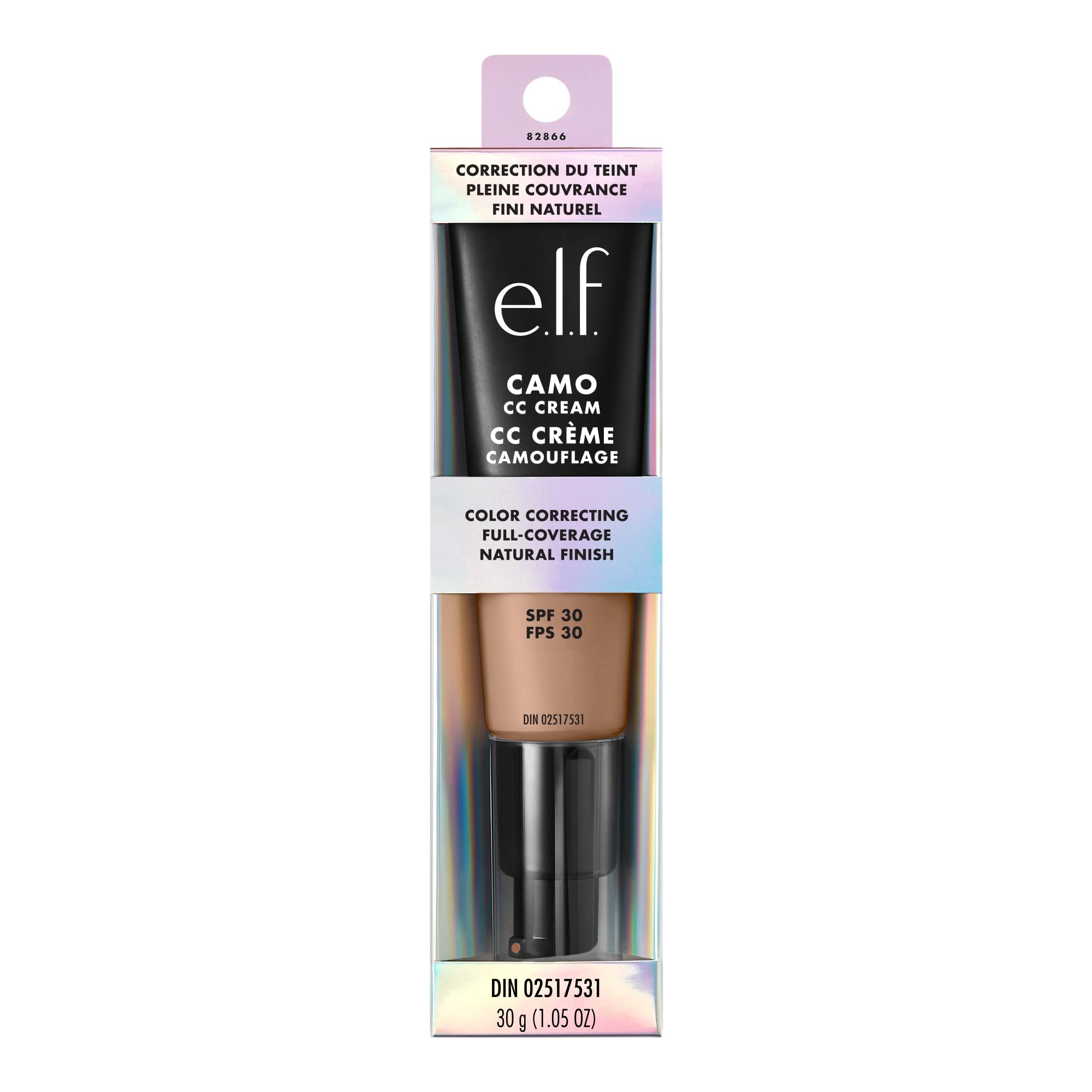 Foto 7 pulgar | Medio Corrector De Color Cc Cream E.l.f. Camo 370 N Spf 30 30 Ml - Venta Internacional