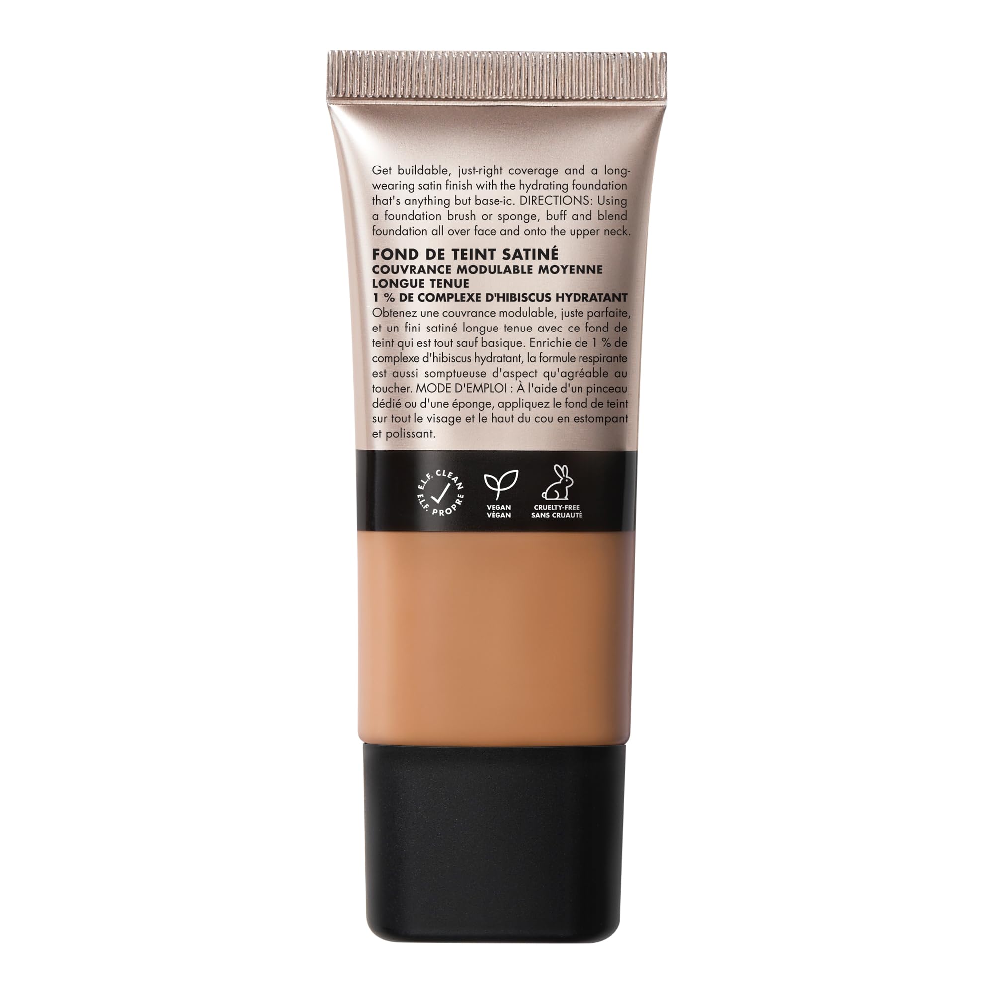 Foto 7 pulgar | Base de Maquillaje E.l.f. Soft Glam Medium Coverage 4.1 Tan Neutral - Venta Internacional