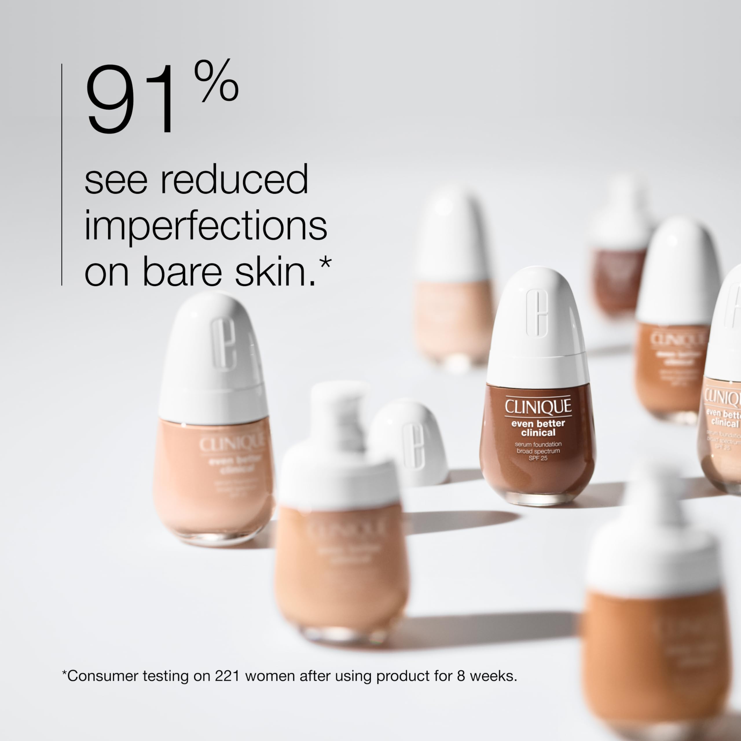 Foto 3 pulgar | Sérum Clínico Even Better De Foundation Clinique, Spf 25, Jengibre - Venta Internacional.