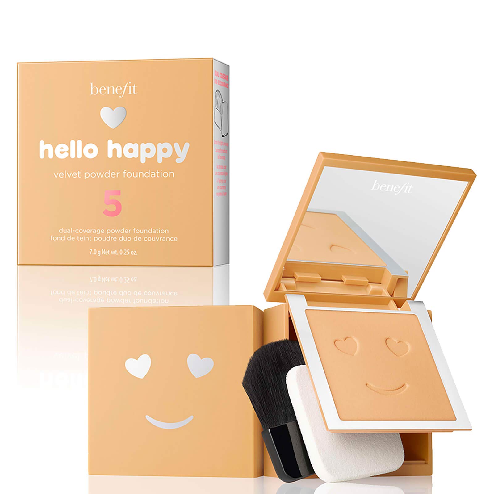 Base en Polvo Benefit Cosmetics Hello Happy Velvet 5 - Venta Internacional