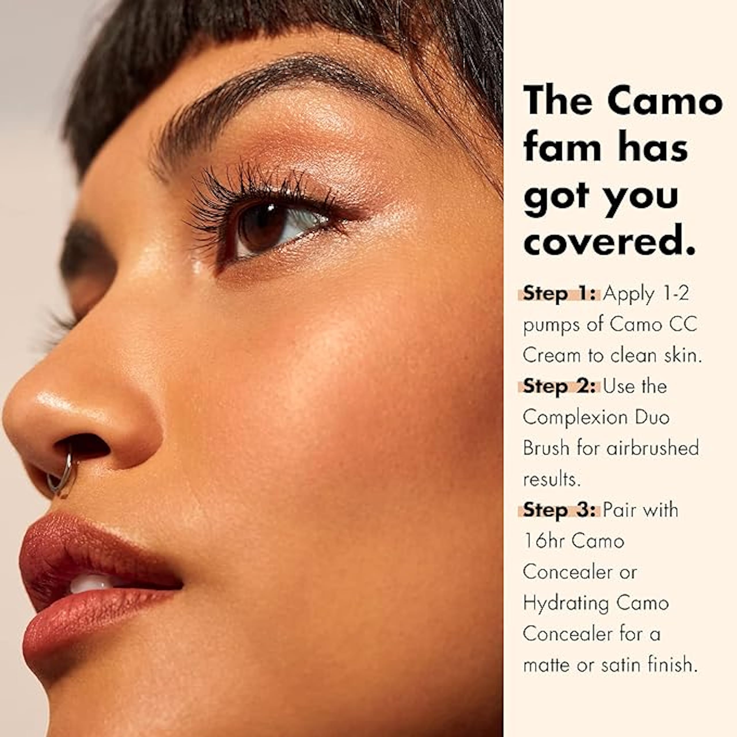 Foto 4 | Crema CC e.l.f. Camo Correctora de Color Spf 30 Bronceado 400 w 30 ml - Venta Internacional