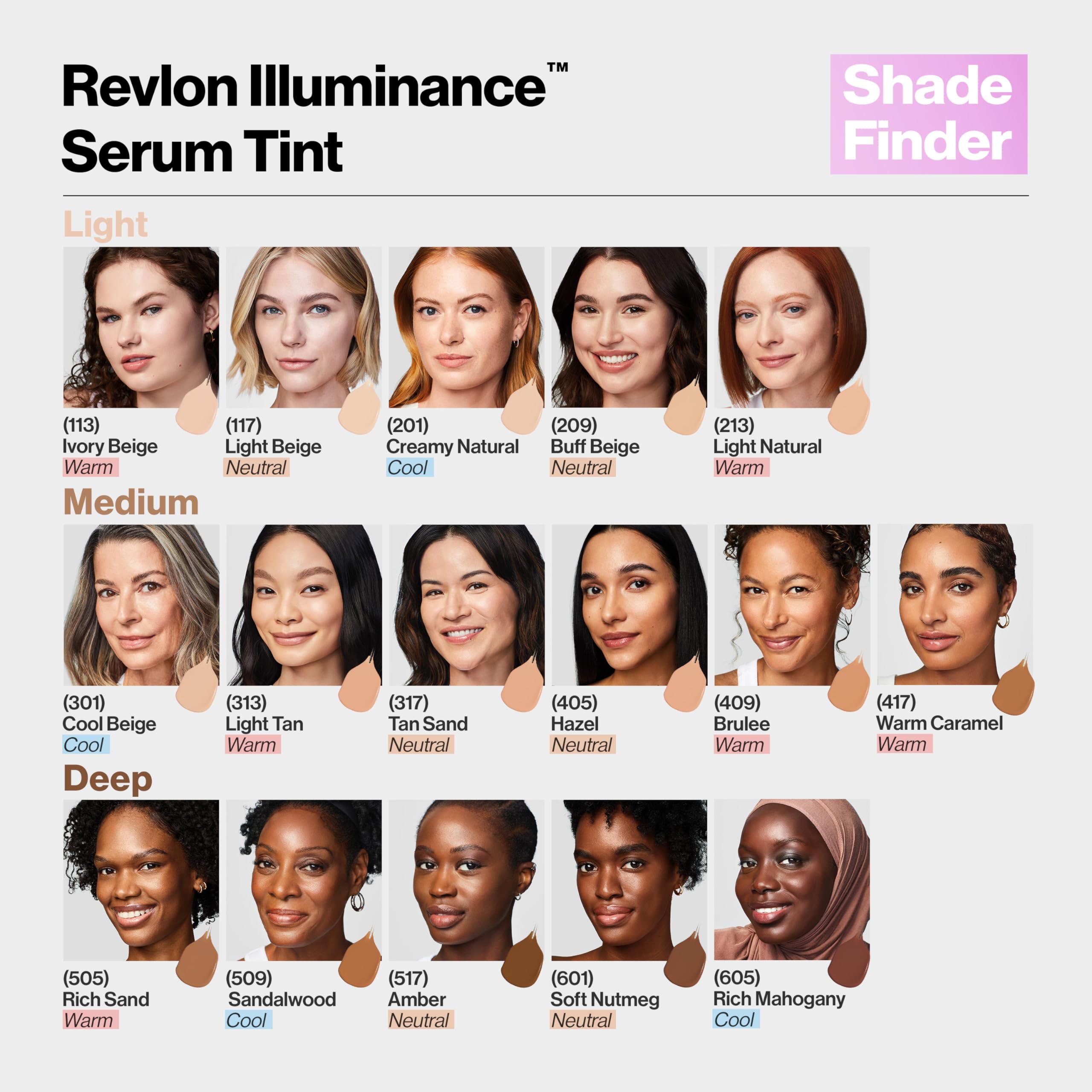 Foto 8 pulgar | Sérum Teñido Revlon Illuminance Triple Hialurónico Spf15 - Venta Internacional