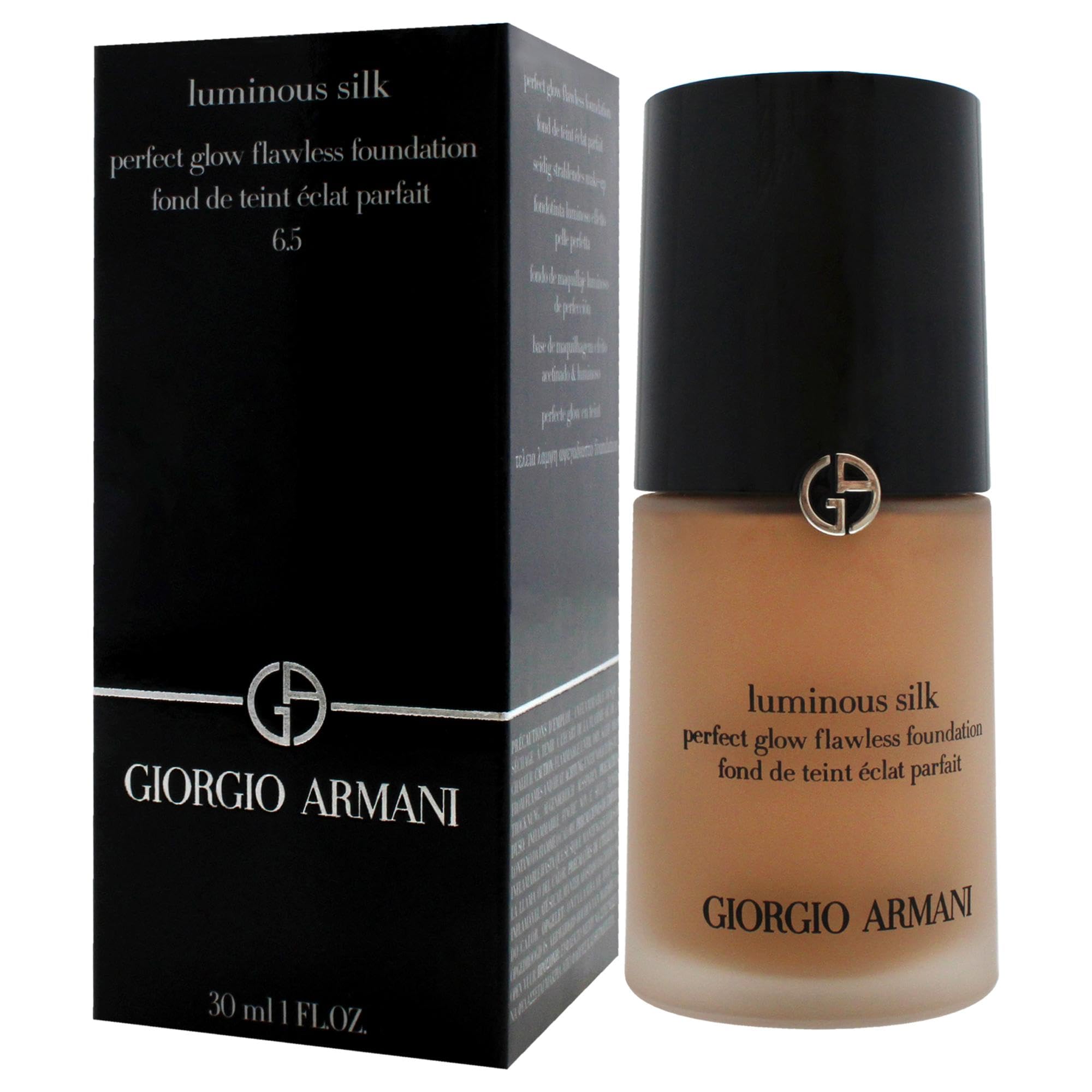Foto 4 | Base de Maquillaje Giorgio Armani Luminous Silk #6 .5 Tawny 30 Ml - Venta Internacional