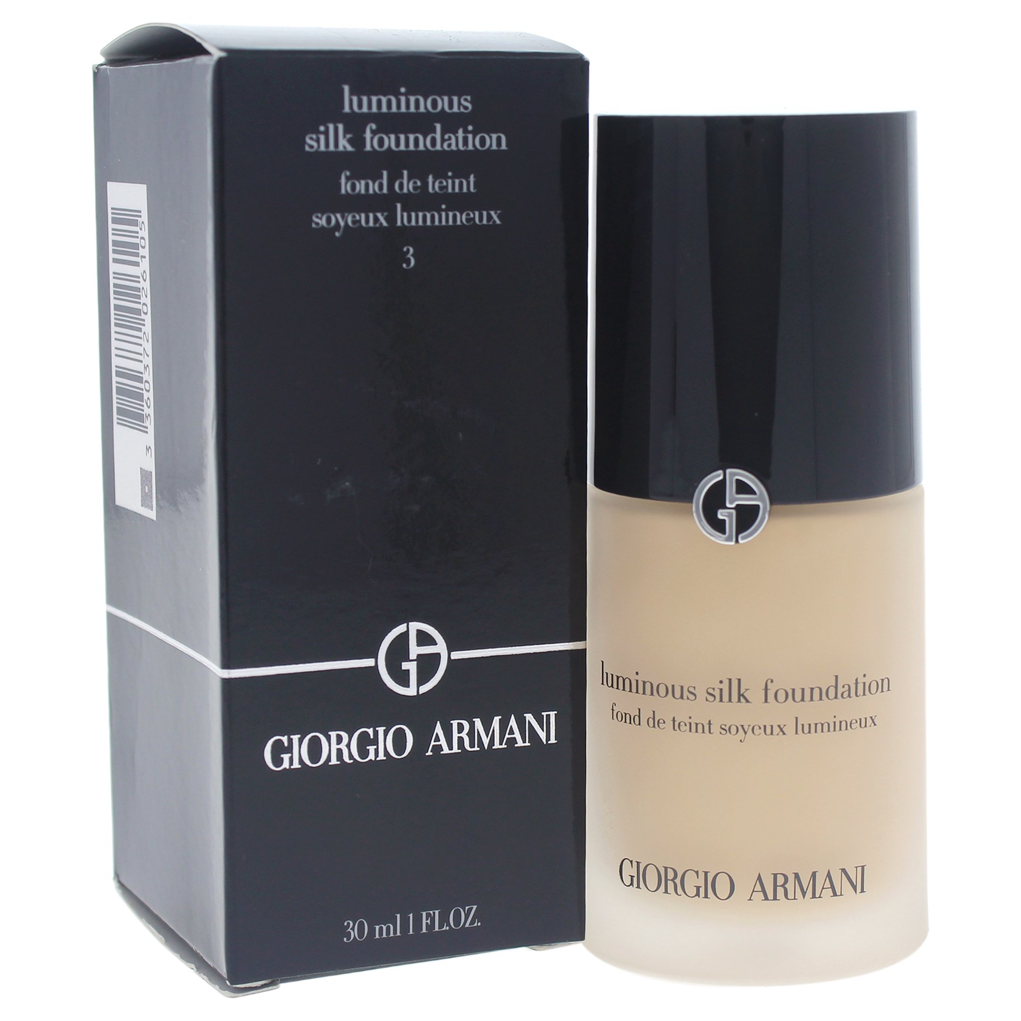 Base de Maquillaje Giorgio Armani Luminous Silk N.º 3 Ligera Y Cálida 30 Ml - Venta Internacional