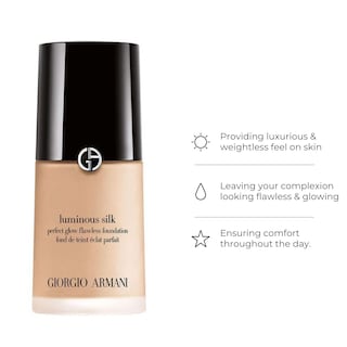 Foto 7 | Base De Maquillaje Giorgio Armani Luminous Silk 30 Ml #3 .5 Light-medium - Venta Internacional.