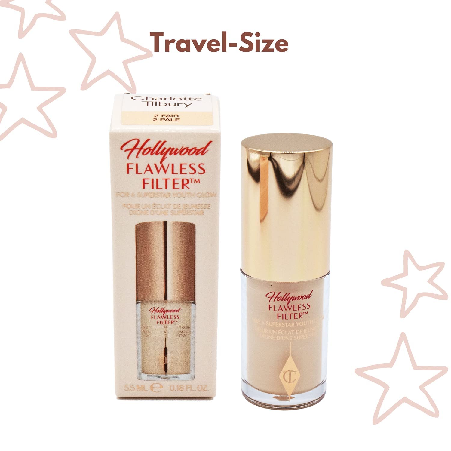 Foto 4 pulgar | Filtro De Maquillaje Charlotte Tilbury Hollywood Flawless, 5.5 Ml #2 - Venta Internacional.