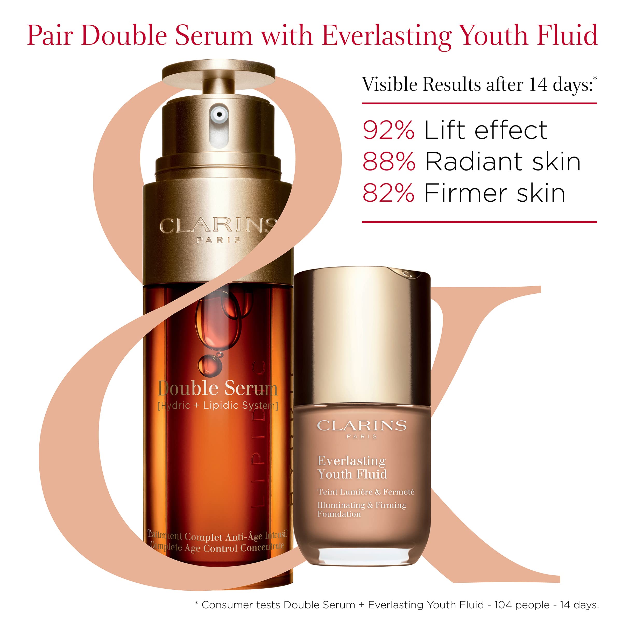 Foto 7 pulgar | Fluido Antiedad Everlasting Youth De Foundation Clarins, 30 Ml - Venta Internacional.