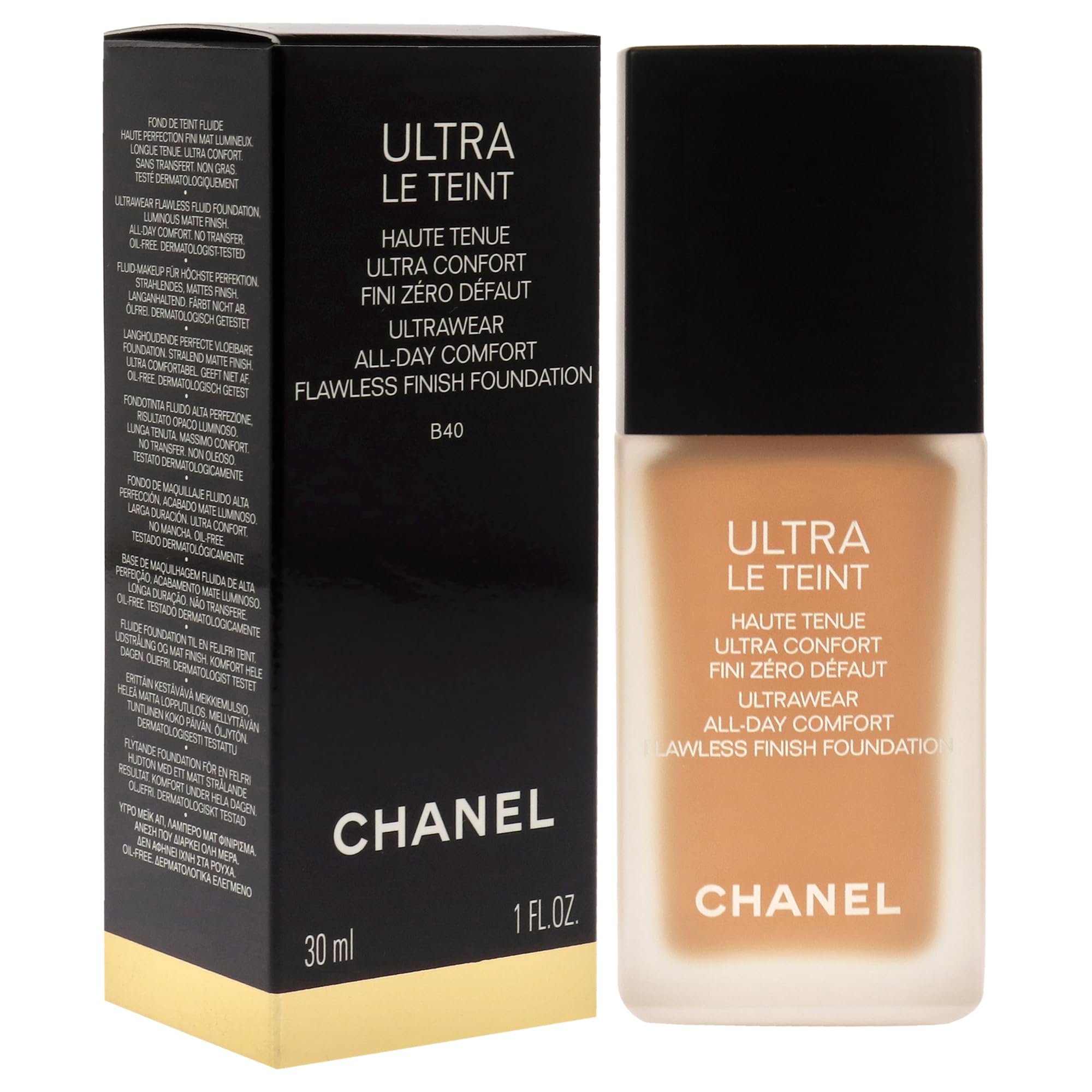 Foto 4 pulgar | Base De Maquillaje Chanel Ultra Le Teint Ultrawear 30 Ml (b40) - Venta Internacional.