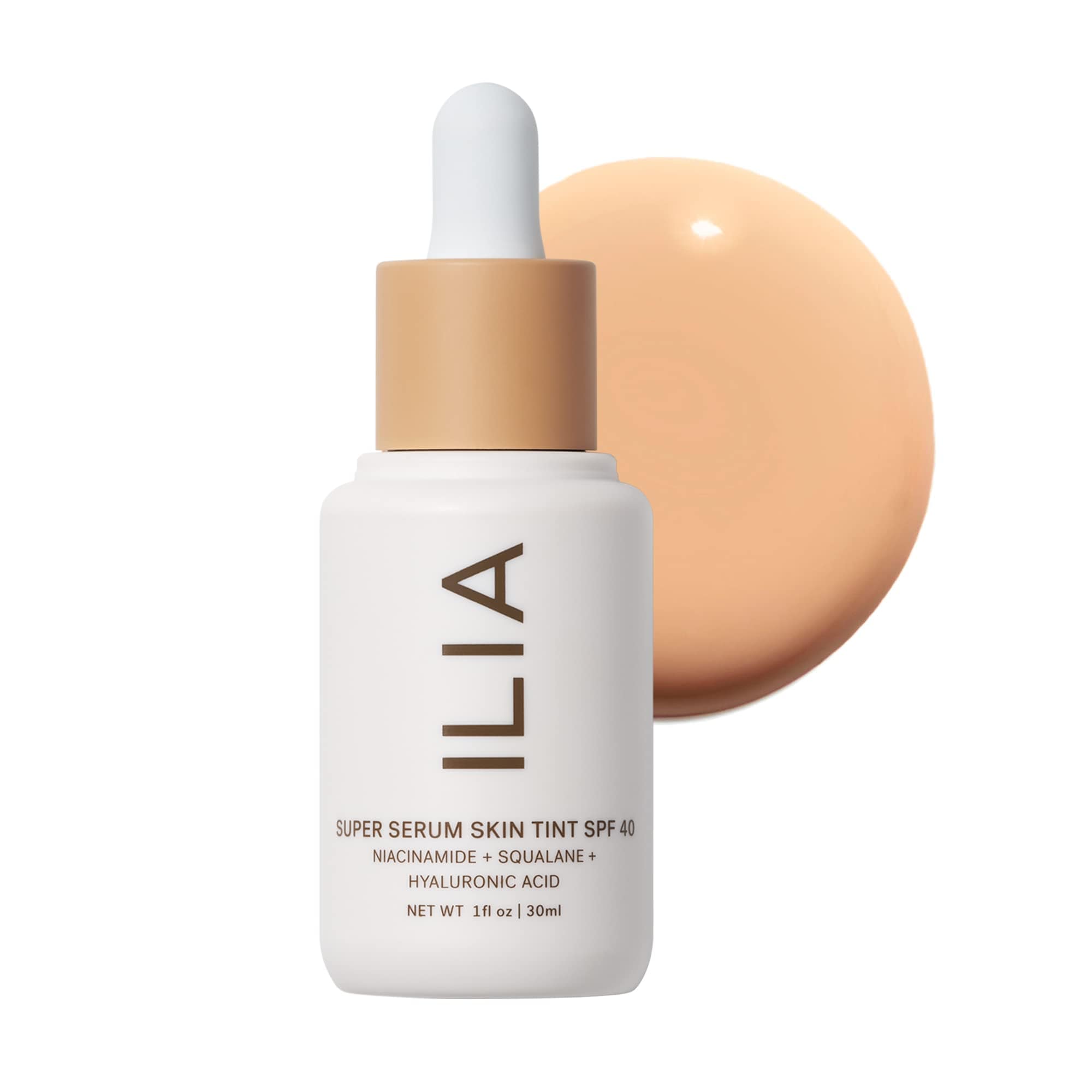 Sérum Teñido Ilia Super Serum Skin Tint Spf 40 30 Ml - Venta Internacional. $1,654