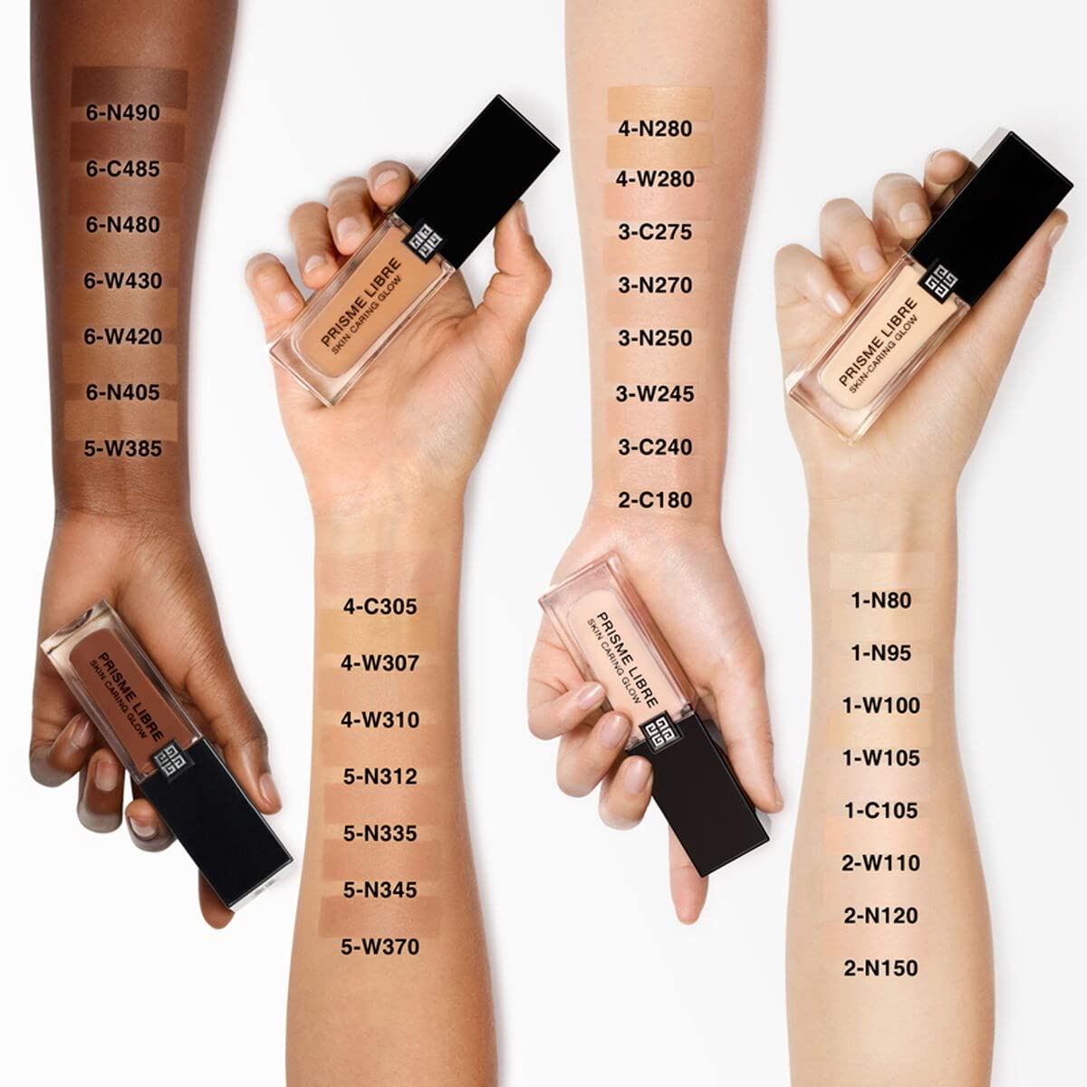 Foto 6 pulgar | Base de Maquillaje Prisme Libre Skin-caring Glow 1-c105 Fair With Cool Undertones Givenchy - Venta Internacional