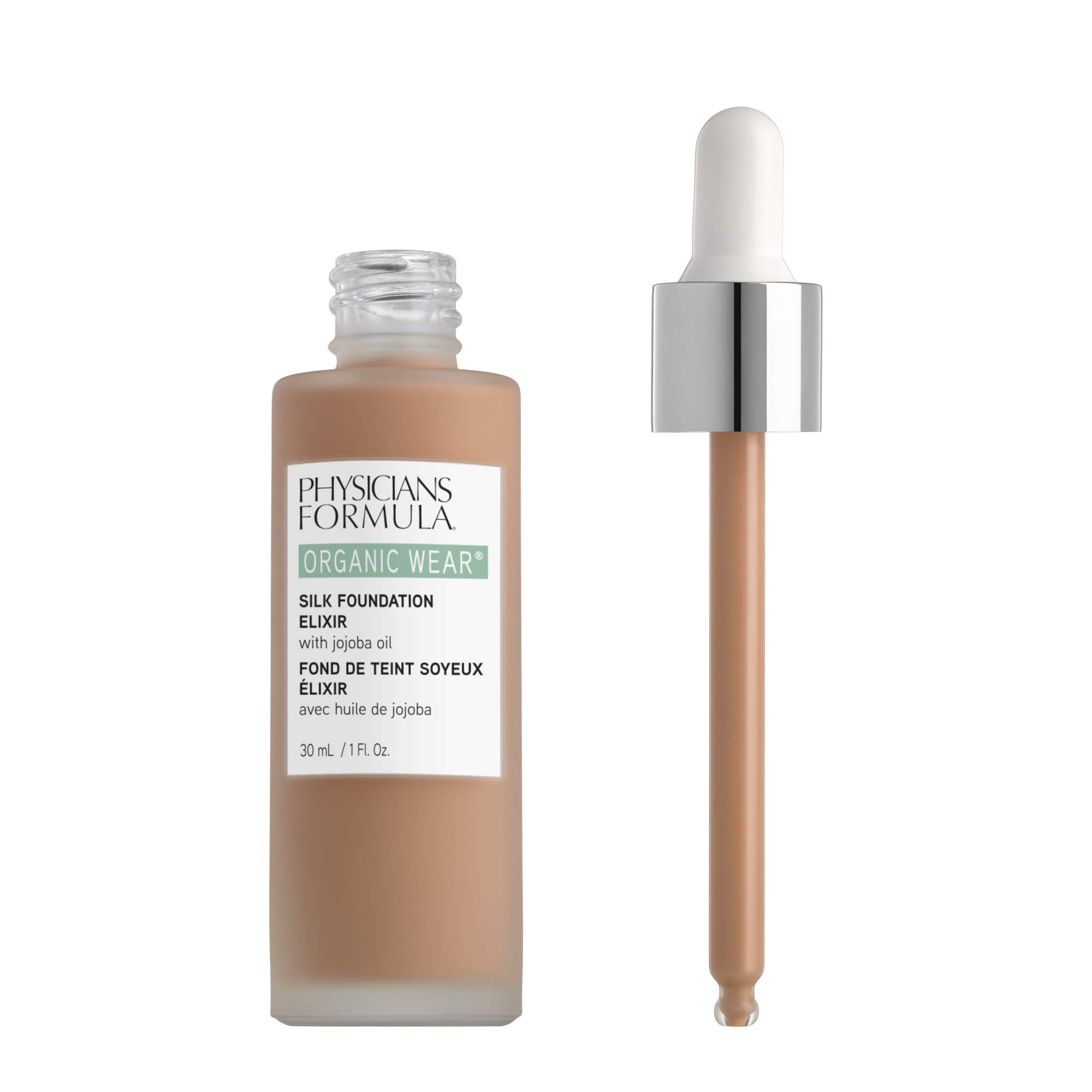 Foto 3 pulgar | Liquid Foundation Physicians Formula Organic Wear Elixir Tan - Venta Internacional.