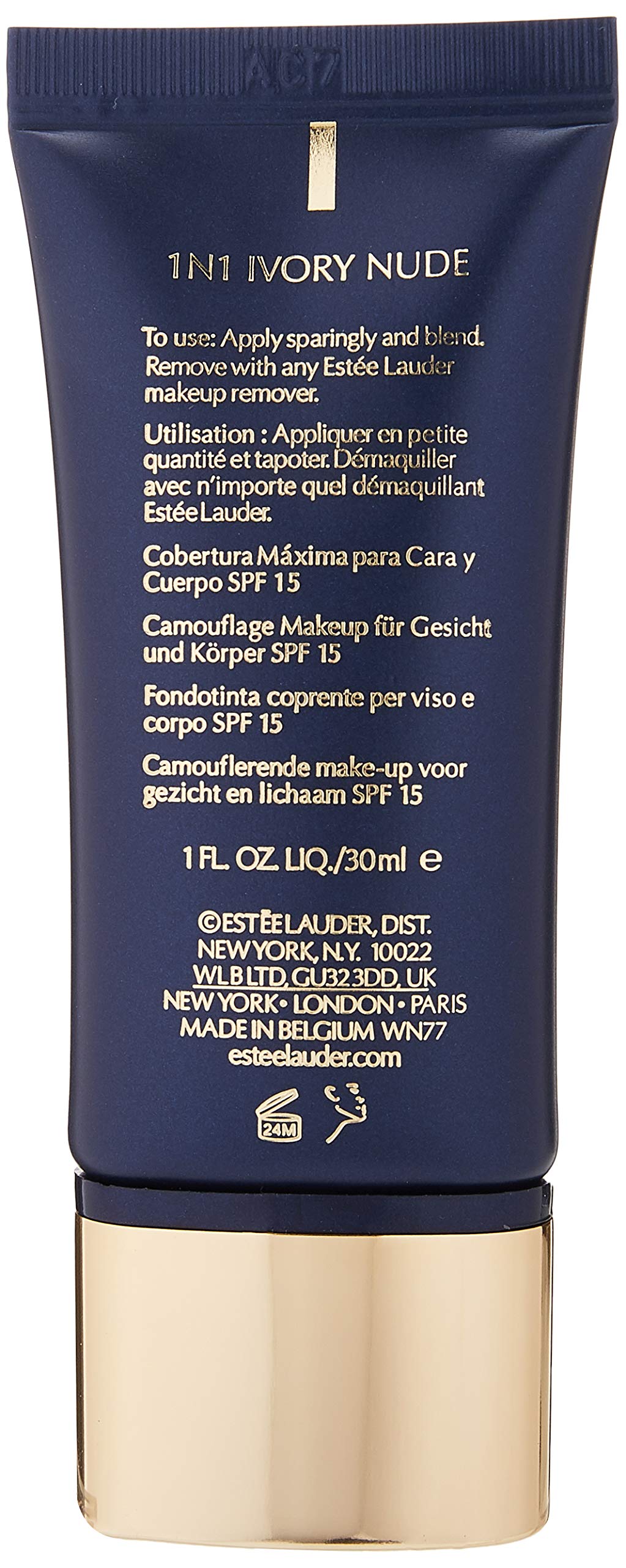 Foto 2 | Cobertura Máxima Double Wear De La Fundación Estée Lauder, 30 Ml, Spf 15 - Venta Internacional.