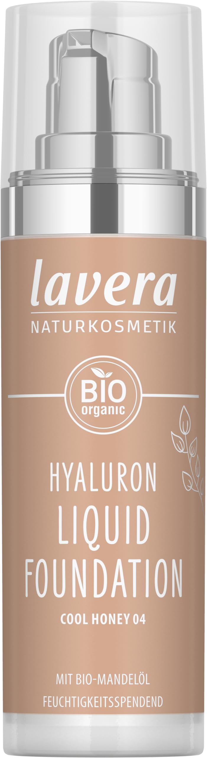 Base De Maquillaje Líquida Lavera Cool Honey Hyaluron 30 Ml - Venta Internacional.