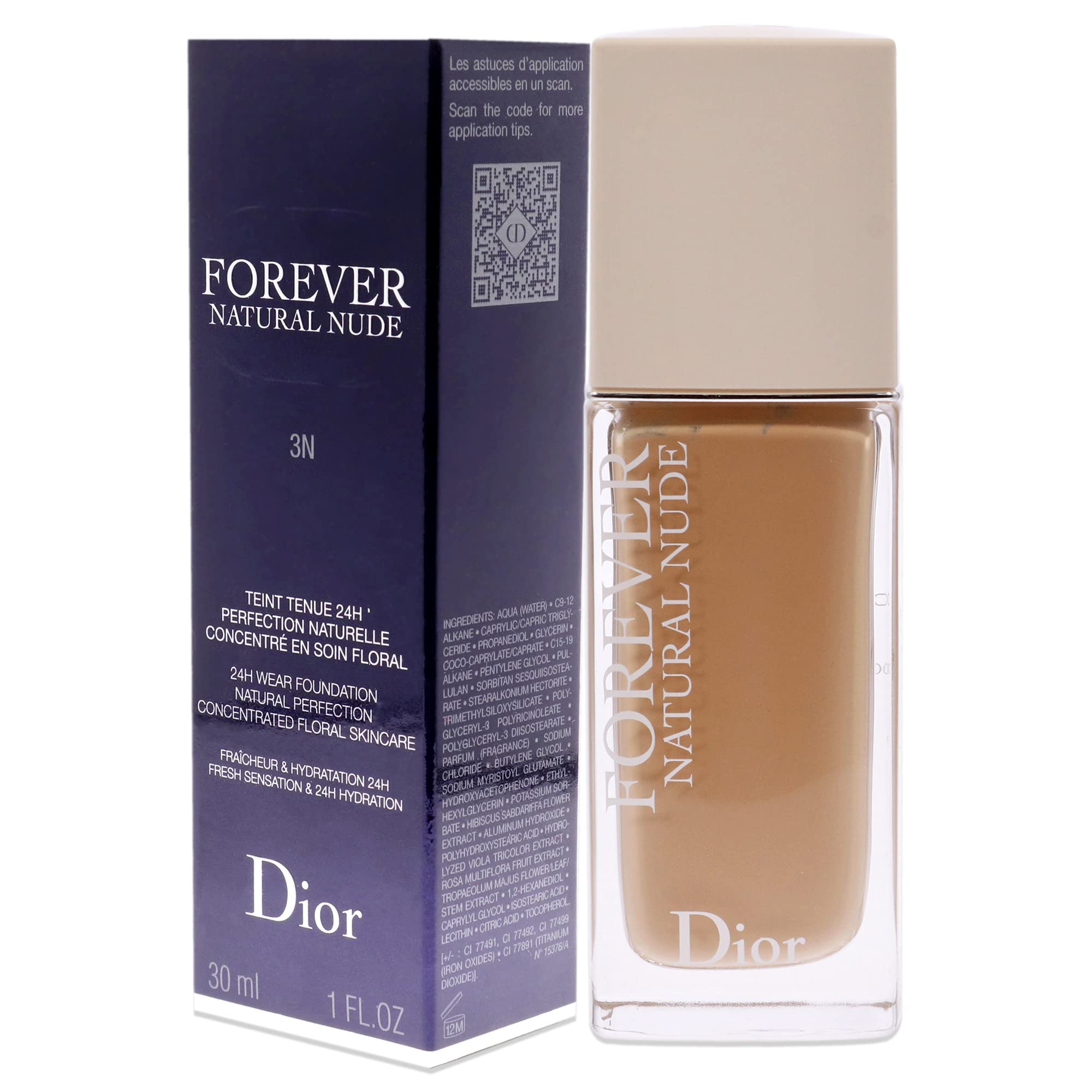 Foto 5 pulgar | Base Dior Dior Forever Natural Nude 3n 30 Ml Para Mujer - Venta Internacional.