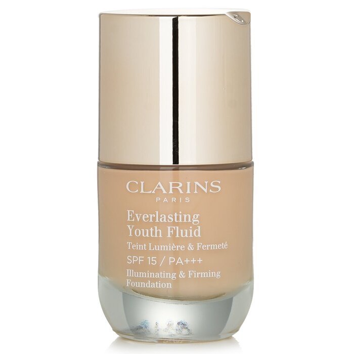Fluido Everlasting Youth De Foundation Clarins Spf 15 #108 Sand - Venta Internacional.