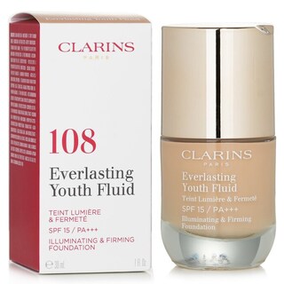 Foto 6 | Fluido Everlasting Youth De Foundation Clarins Spf 15 #108 Sand - Venta Internacional.