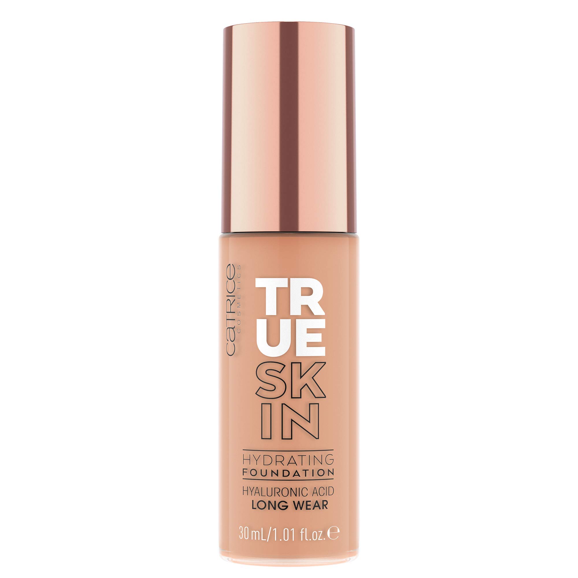 Fundación Catrice True Skin Hydrating 033 Cool Almond - Venta Internacional.