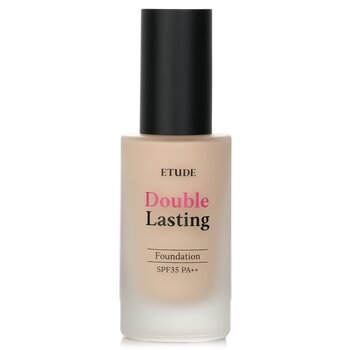 Foundation Etude House, De Doble Duración, Spf 35 #21w1, Color Beige - Venta Internacional.