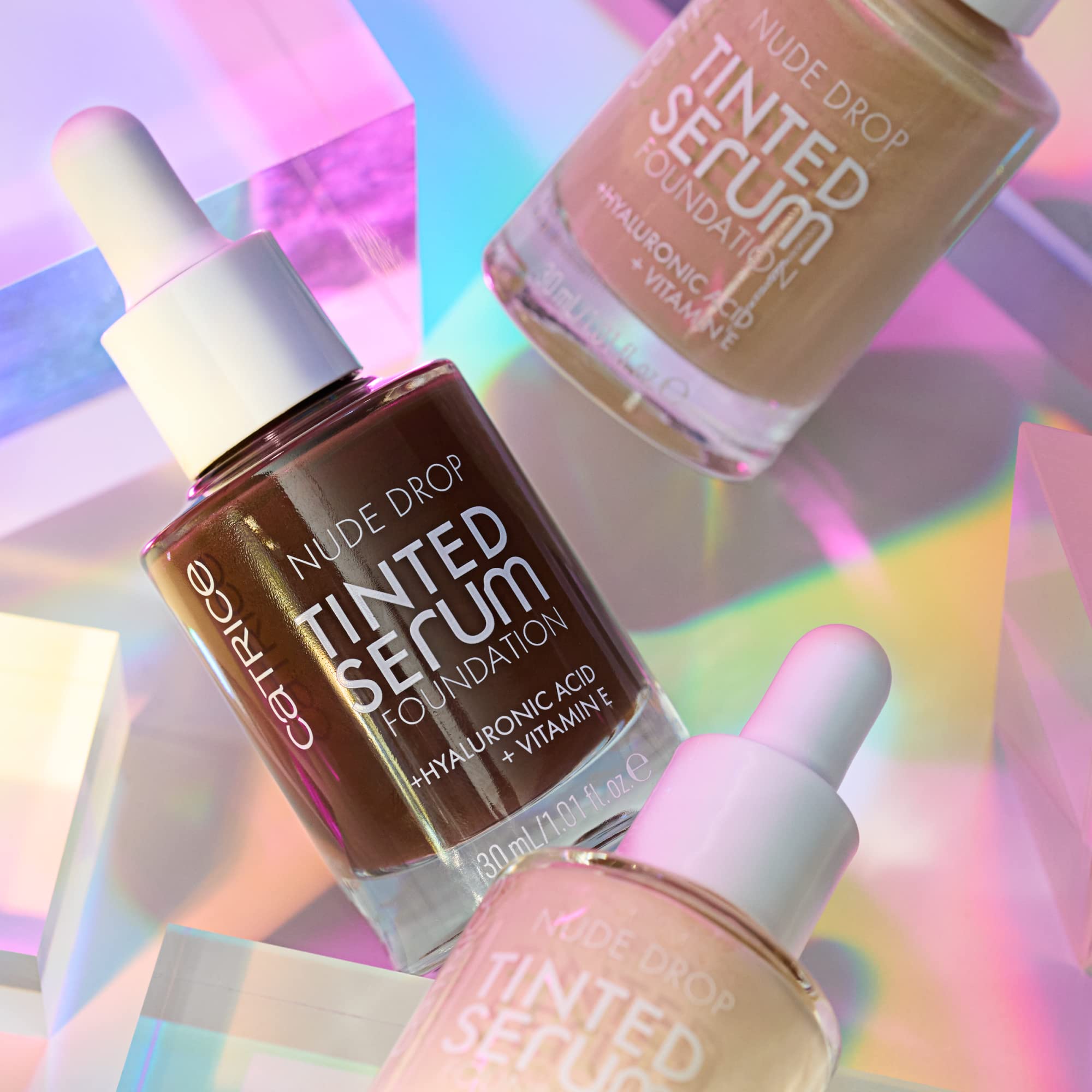 Foto 6 | Sérum Teñido Foundation Catrice Nude Drop 020w, Vegano - Venta Internacional.