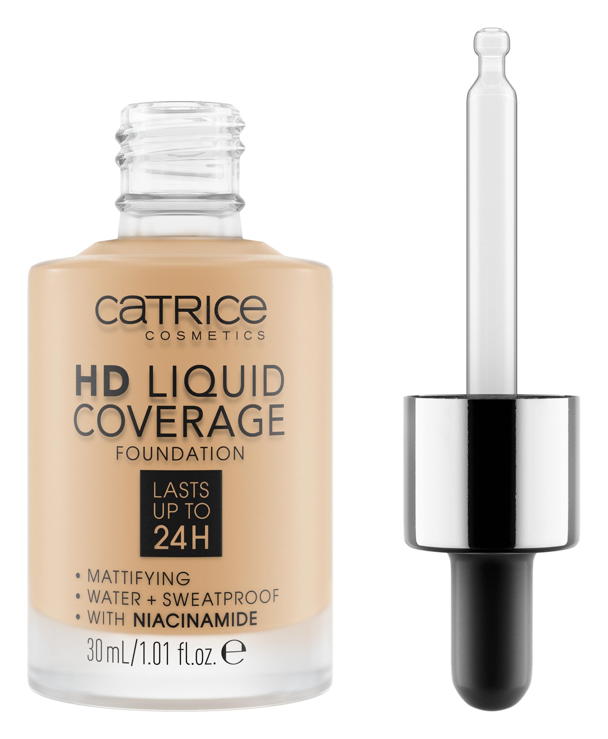 Base Catrice Hd Liquid Coverage 036 Hazelnut Beige - Venta Internacional.