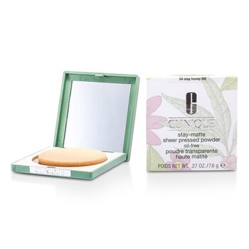 Foto 4 pulgar | Base De Maquillaje En Polvo Clinique Stay Matte Oil Free No. 04 Honey - Venta Internacional.