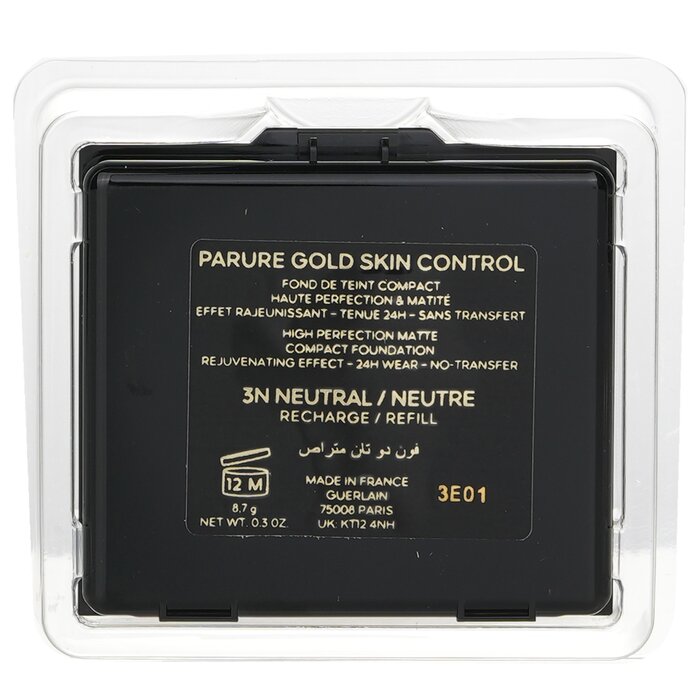 Foto 3 | Base De Maquillaje Compacta Guerlain Parure Gold Skin Control - Venta Internacional.