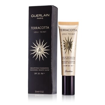 Foto 4 pulgar | Fundación Guerlain Terracotta Joli Teint Spf 20 #ebony - Venta Internacional.