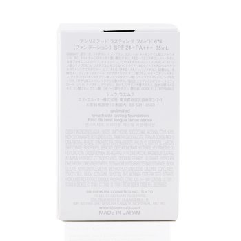Foto 4 pulgar | Base Shu Uemura Unlimited, Transpirable, Spf 24 #674, Ligera - Venta Internacional.