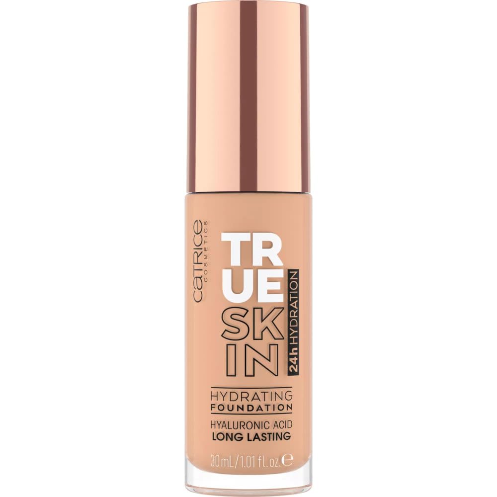 Base De Maquillaje Catrice True Skin Hydrating 020, Color Beige Cálido - Venta Internacional.